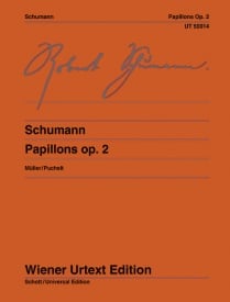 Schumann: Papillons Opus 2 for Piano published by Wiener Urtext